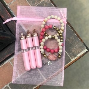 Pink “Icy “ lip gloss bundle